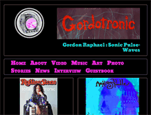 Tablet Screenshot of gordotronic.com